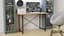 Стіл письмовий Line Лайт Ferrum-decor 750x1000x600 Чорний метал ДСП Дуб Артізан 16 мм (FRD-104848) - мініатюра 1