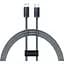 Кабель Baseus Dynamic Series USB-C to Lightning 1m 20W Slate Grey (CALD000016) [155532] - мініатюра 1