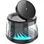 Бездротовий зарядний пристрій WiWU Wi-W039 Flow 5in1 with Speaker & Night Light 15W Black [154860] - мініатюра 3