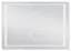 Дзеркало Kroner KRM Spiegel HR2 - 7050 з LED-підсвічуванням та антизапітнінням (CV030032) - мініатюра 2