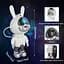Нічник-проектор зоряного неба GALAXY NIGHTLIGHT PROJECTOR Світильник Заєць-космонавт з пультом 8 режимів - мініатюра 9