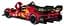 Машинка Ferrari 499P червоний RASTAR модель 1:14 Автомобіль на дистанційному керуванні + пульт - мініатюра 6