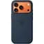 Чохол Silicone Case with Button, Animation, MagSafe для Apple iPhone 17 Pro Midnight ААА [149943] - мініатюра 2