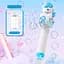 Пістолет з мильними бульбашками H055 Little Unicorn + bottle 50ml Light Blue - мініатюра 4