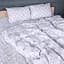 Пододеяльник MirSon Ranforce Elite Abstract Gray 143х210 см (2200013164340) - миниатюра 3