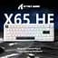 Игровая проводная магнитная клавиатура Attack Shark X65 HE / Magnetic Switch / 8К / RGB / 65% / White - миниатюра 2