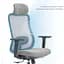 Офісне крісло OfficePro Wave OC599-B-DG-DG Black/Dark Gray [148648] - мініатюра 7