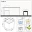 Вазон Lechuza Cube Premium, 31 л, белый (16360) - миниатюра 4