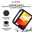 Защитный EVA чехол AIRON Premium для Xiaomi Redmi Pad SE 11" 2023 черный - мініатюра 4