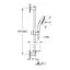 Душевой гарнитур Grohe QuickFix Vitalio Start 110 26952001, Хром - миниатюра 12