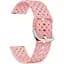 Браслет Twist Samsung Galaxy Watch 6 Classic 43mm 6 Classic 47mm - бежево-рожевий ширина кріплення 20мм силікон Watchbands (W30-4WB89729190) - мініатюра 1