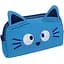 Пенал мягкий Yes TO-01 Cats, 10х20х4 см, синий (533260) - миниатюра 1