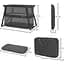 Кровать-манеж 4 в 1 Kinderkraft Sofi Plus Grey (KLSOFIPLGRY0000) - миниатюра 11