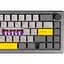 Клавиатура Epomaker EK68 Flamingo Black механическая беспроводная (EK68-BF) - миниатюра 5