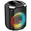 Портативная акустика XO F48 Dual Wheat 8" Phantom RGB Bluetooth Speaker караоке 40W беспроводная - миниатюра 1