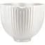 Чаша KitchenAid 5KSM2CB5PCC керамічна, з ручкою, текстурована 4.7 л біла (5KSM2CB5PCC) - мініатюра 2