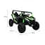 Електромобіль Ramiz Buggy ATV Strong Racing 24 В, білий (PA.A032-STRONG.BIA) - мініатюра 2