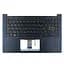 Корпус верхня кришка для Asus A413 D413 M413 S413 S433 X413 series, (Синій, топкейс з клавіатурою з підсвічуванням, 90NB0Q07-R31UA0, C Cover, Оригінал) - мініатюра 1
