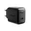 Сетевое зарядное устройство для Acefast A1 PD20W single USB-C charger черный - миниатюра 1
