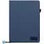 Чохол до планшета BeCover Slimbook для Prestigio Multipad Wize 3196 (PMT3196) Deep Blu (703655) - мініатюра 1