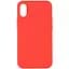 Чехол Silicone Case Full Protective (AA) NO LOGO для Apple iPhone X / XS (5.8) Арбузный / Watermelon red - миниатюра 1