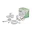 Смеситель для ванны Plamix Lucas-009 Euro SET (со шлангом лейкой и кронштейном) white PM0708 Белый - миниатюра 2