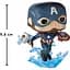 Фигурка Funko Pop! Avengers Endgame: Капитан Америка с мьёльниром 9.6см (45137) [117709] - миниатюра 3