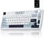 Механическая клавиатура AULA S75 Pro / 75% / Три режима подключения / Seyia Switch / White Blue - миниатюра 2