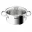 Каструля Tefal Minis, з кришкою,1.5 л, нержавіюча сталь, скло (H8744255) - мініатюра 1
