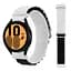 Ремінець для Samsung Galaxy Watch 4 Classic 46mm - біло-чорний Watchbands NormalCloth ширина кріплення 20мм нейлоновий (W24-5WB12535678) - мініатюра 3