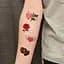 Набор временных тату Любовь №2 Love-tattoo-mini-set-2-10, 12 х 7 см 10 шт - миниатюра 6