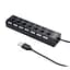 Хаб USB UHB-U2P7-03 Black Gembird teh0023484 - миниатюра 1