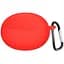 Чохол-накладка DK для Oppo Enco Free 3 Silicone Candy Friendly з карабіном (016036) (red) - мініатюра 1