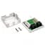 Комп'ютерна розетка RJ45x2 UTP cat.5e 8P8C Vinga (VCPRJ45O2) - мініатюра 4