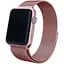 Ремінець DK CDK для Apple Watch 44mm (Series 4 / 5 / 6 / SE1 / SE2) Метал Milanese Loop (05527) (pink rose) - мініатюра 2