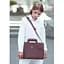 Сумка для ноутбука та документів BlankNote Жіноча шкіряна 15 Burgundy (BN-BAG-36-vin) - мініатюра 2