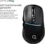Миша OfficePro Silent Click Wireless Black (M468B) - мініатюра 4