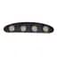 Подсветка Brille LED фасадная IP65 AL-264/8х1W BK - миниатюра 4