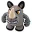 Сверхпрочная игрушка для собак плюшевый единорог с пищалкой Croci Warriors Rinok 18 x 12 x 12 см - миниатюра 1