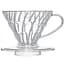 Пуровер пластиковый Hario V60 01, прозрачный (VD-01T) - миниатюра 1