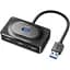 USB-хаб Jasoz Hub 4USB3.0, 0.3 м Black - мініатюра 1