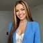 Довга перука з прямого штучного волосся омбре 70 см Каштановий з Блонд - мініатюра 1