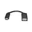 Дата кабель OTG USB 2.0 AF to Type-C 0.1m REAL-EL (EL123500030) - мініатюра 1