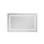 Дзеркало Qtap Cardinal 500x800 з LED-підсвічуванням Touch, з антизапотіванням, з димером температури кольору (3000-6500K) Reverse QT0478C5080 - мініатюра 6