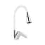 Змішувач для кухні Lidz Tani 008F3 з гнучким виливом (k40) LDTAN008F3WCR37037 White / Chrome - мініатюра 1