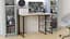 Компьютерный стол Ferrum-decor Кевин 75x140x60 черный ДСП Дуб Сан-Марино 16мм (FRD-103812) - миниатюра 7