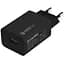 Зарядное устройство ColorWay 1USB Quick Charge 3.0 (18W) black (CW-CHS013Q-BK) - миниатюра 1