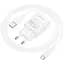 СЗУ Borofone BA110A Lemi 7.5W (1USB-A) + кабель USB to Type-C White - миниатюра 6