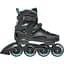 Ролики Rollerblade RB 80 Women 250 Чорний-Блакитний - мініатюра 2