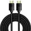 Кабель Baseus High Definition Series HDMI 8K to HDMI 8K 2.1 Version 5m WKGQ040201 Black - мініатюра 1